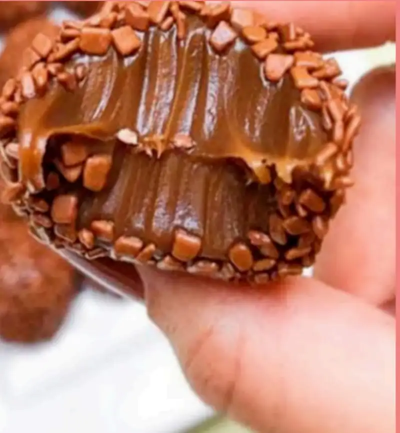 Brigadeiro Gourmet com lascas importadas, 20 g