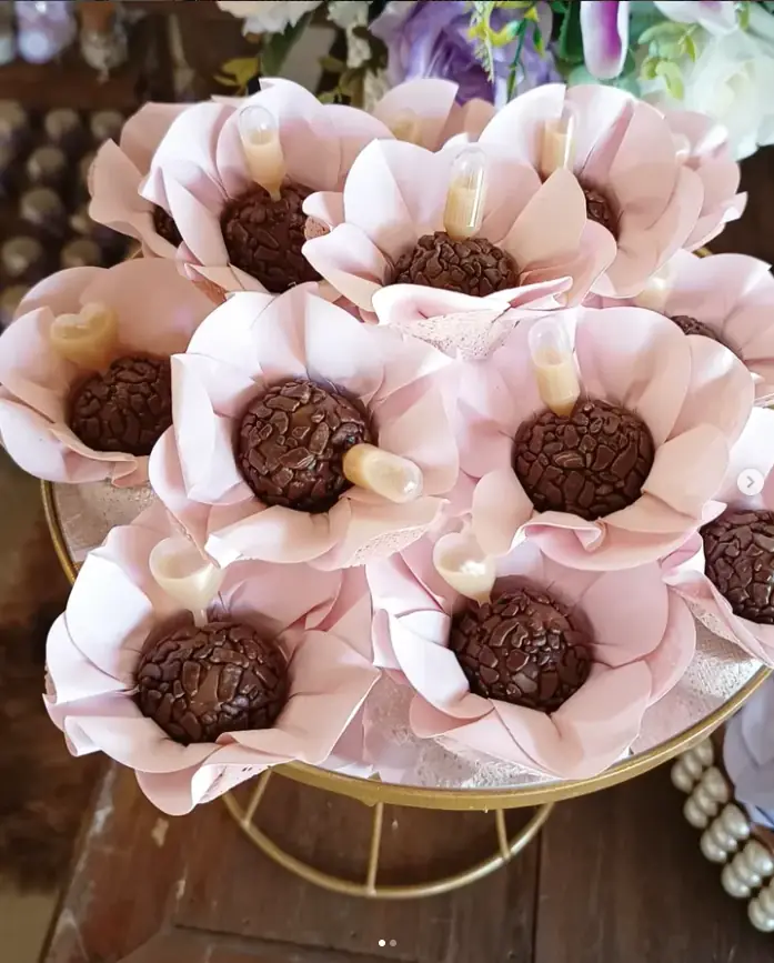 Sobremesas em copo para festas