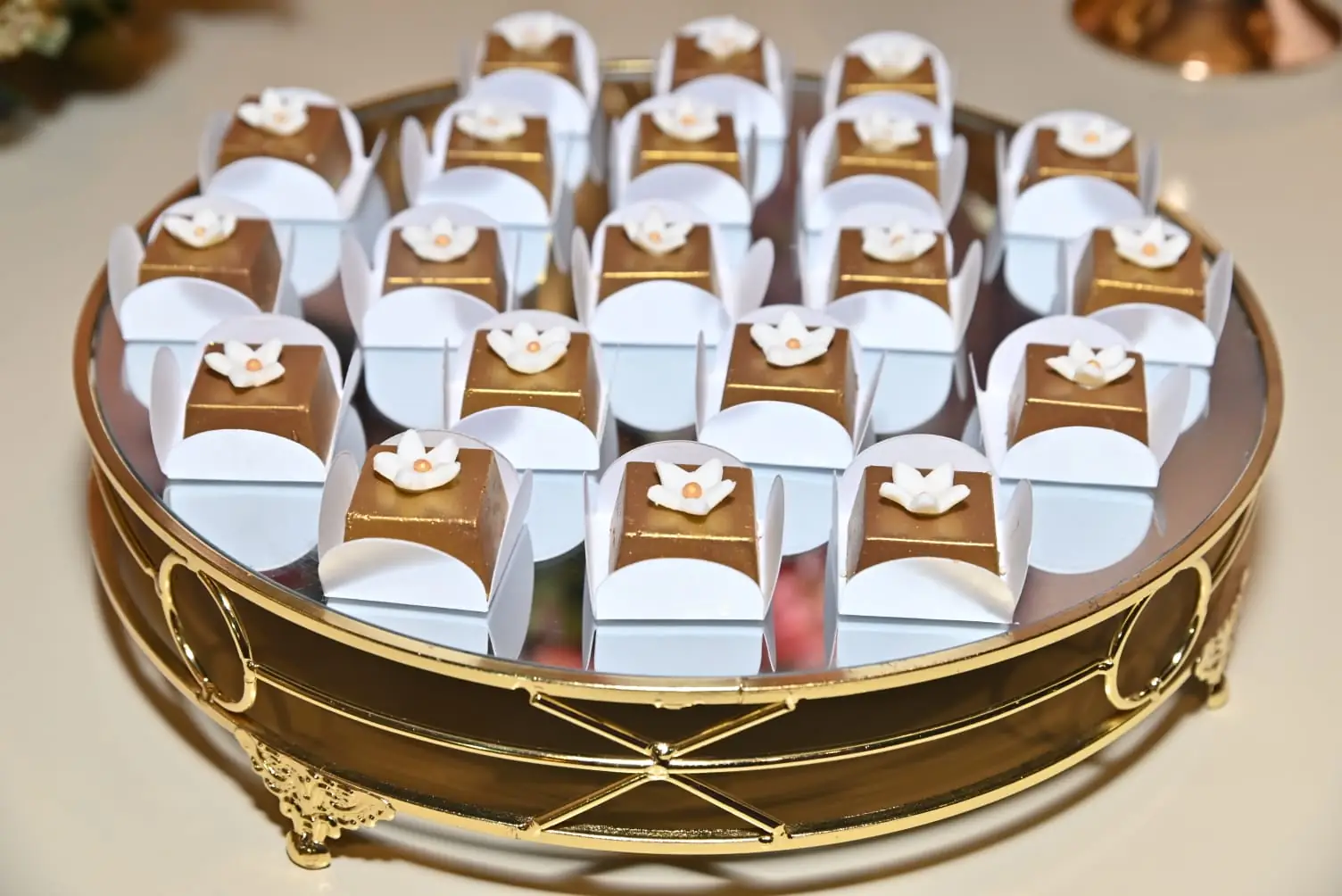 Caixa de doces para presente